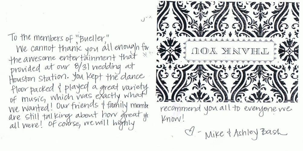 Archived Bueller testimonial, thank-you note, or event photograph 11