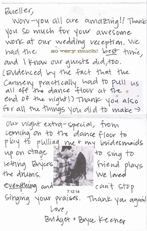 Archived Bueller testimonial, thank-you note, or event photograph 6