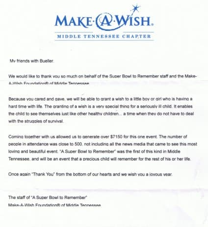 Archived Bueller testimonial, thank-you note, or event photograph 13
